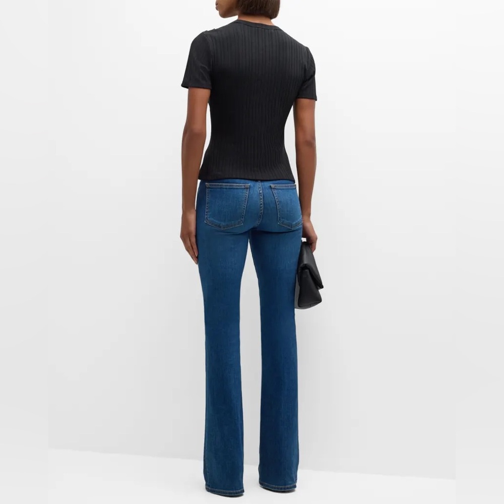 NWOT Veronica Beard Beverly High-Rise Skinny Flare Jeans SZ 30 - Picture 3 of 8